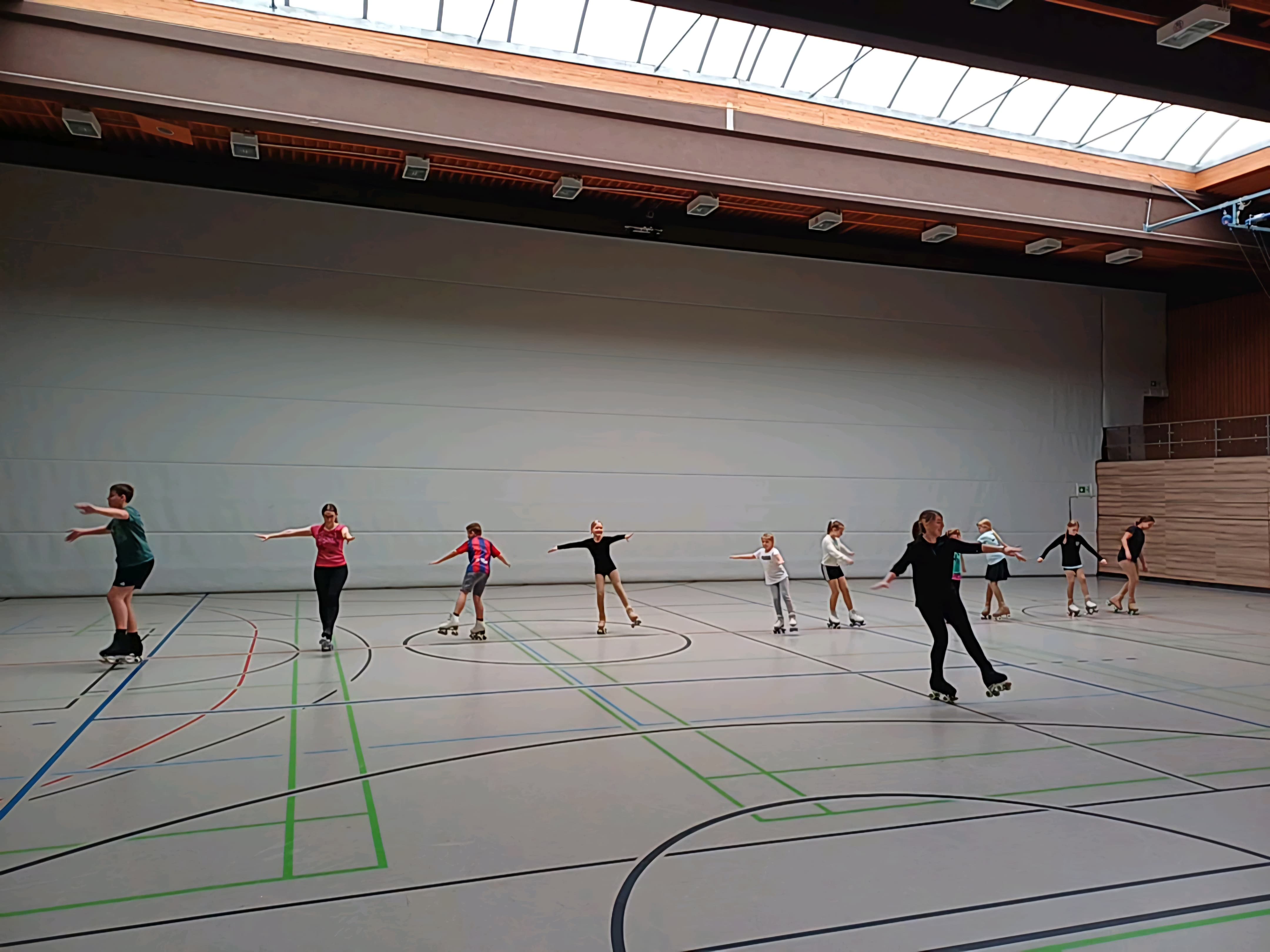 Beim Training